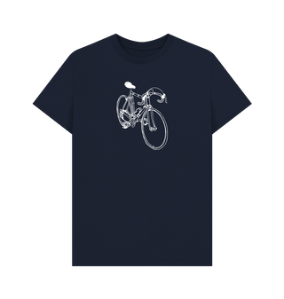 Navy Blue Vintage Bike T-Shirt