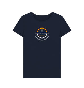 Navy Blue Women's Scottish Borders Navy Tee