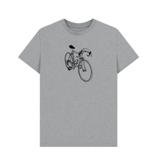 Athletic Grey Vintage Bike T-Shirt (Light)