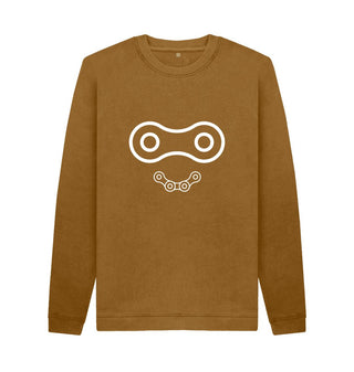 Brown Chainlink Sweatshirt