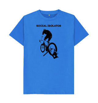 Bright Blue Social Isolator