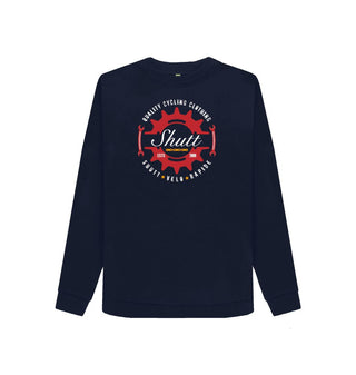 Navy Blue Women's Shutt Crest Sweatshirt