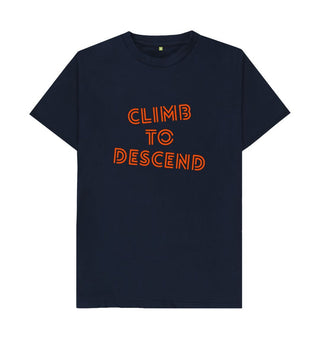 Navy Blue Climb to Descend